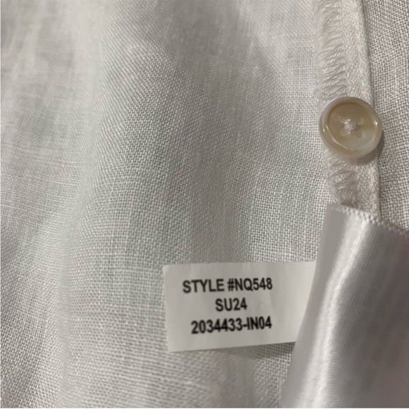 Madewell Top 8 Embroidered Eyelet White - Picture 10 of 11